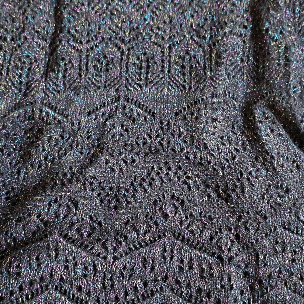 Girls Knitted Sweater Dress / Sparkle Dress / Sequin Dress / Little Girls Dress - Picture 15 of 16